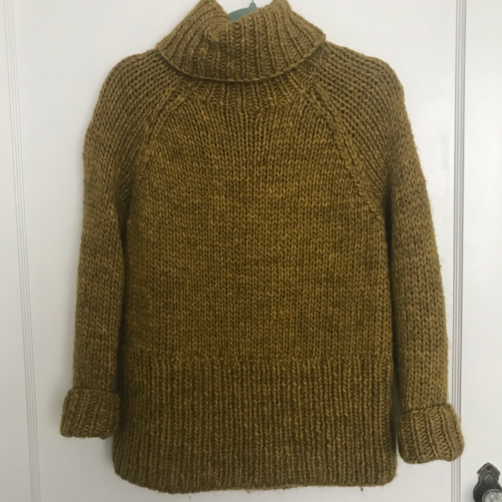 Madewell Thick Knit Turtleneck Sweater